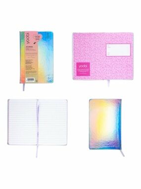 Yoobi Holographic 80 Page Ruled Journal